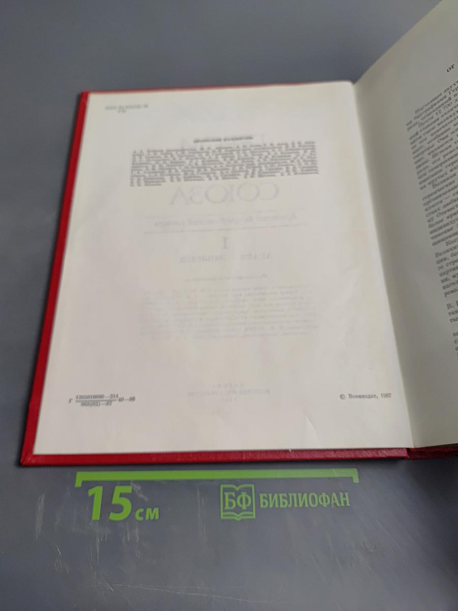 Герои Советского Союза. Краткий биографический словарь. Том I. Абаев – Любичев