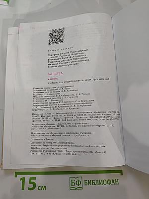 Алгебра 7 класс