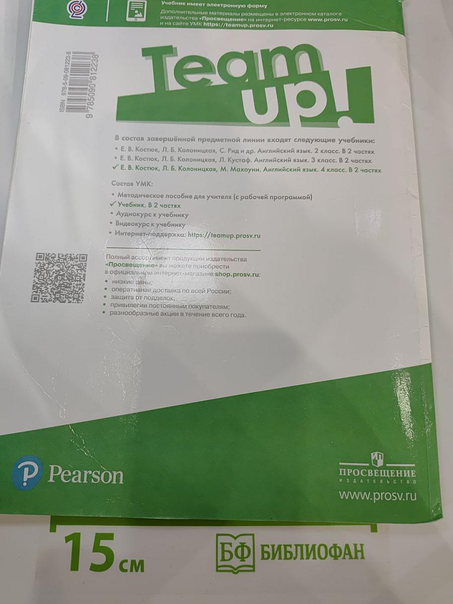 Team Up! Английский язык. 4 класс. Часть 2