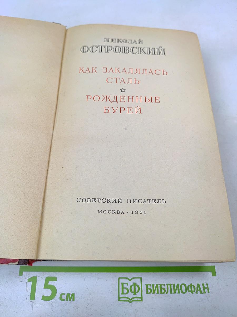 Как закалялась сталь. Рожденные бурей