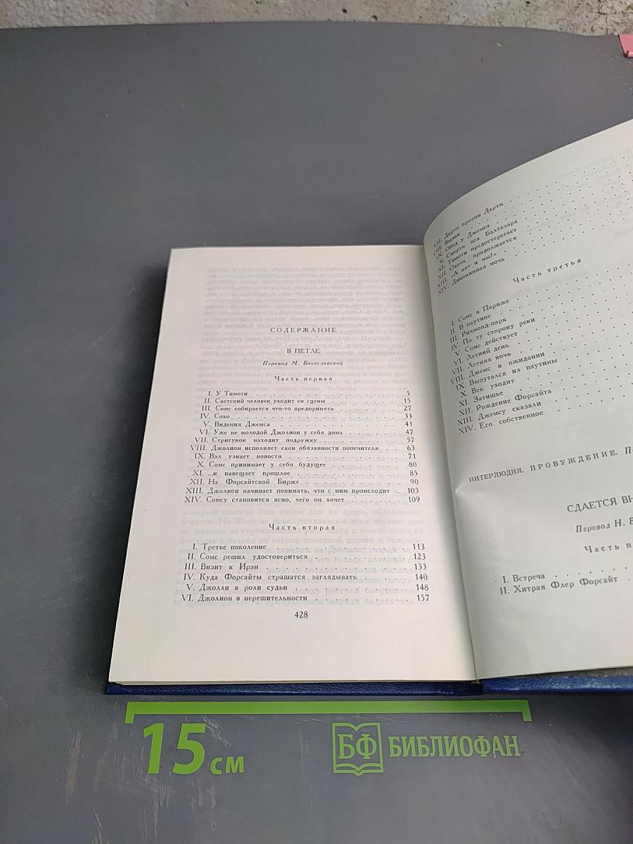 Сага о Форсайтах. Книга вторая