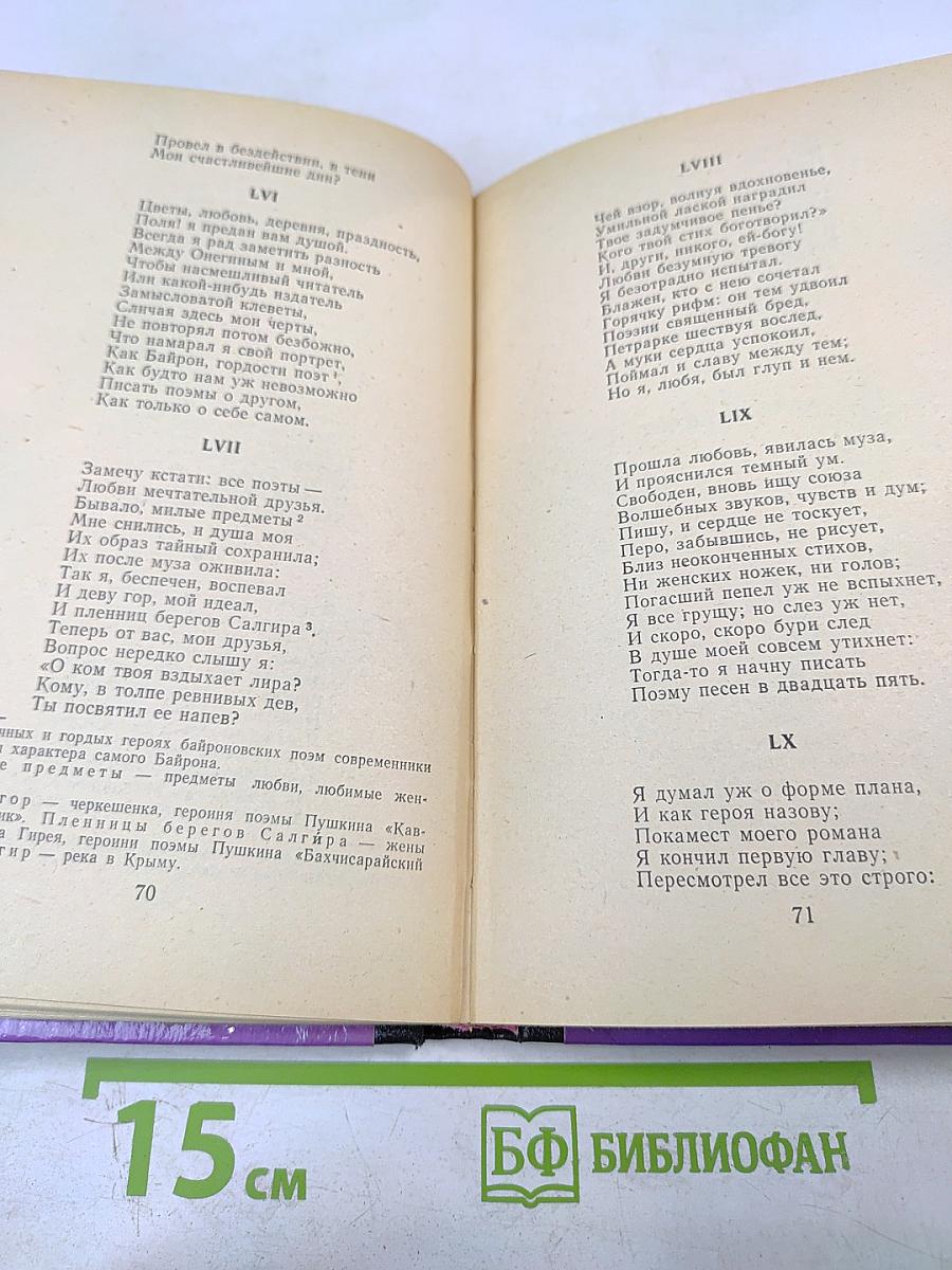 Евгений Онегин. Роман в стихах. Для средней школы