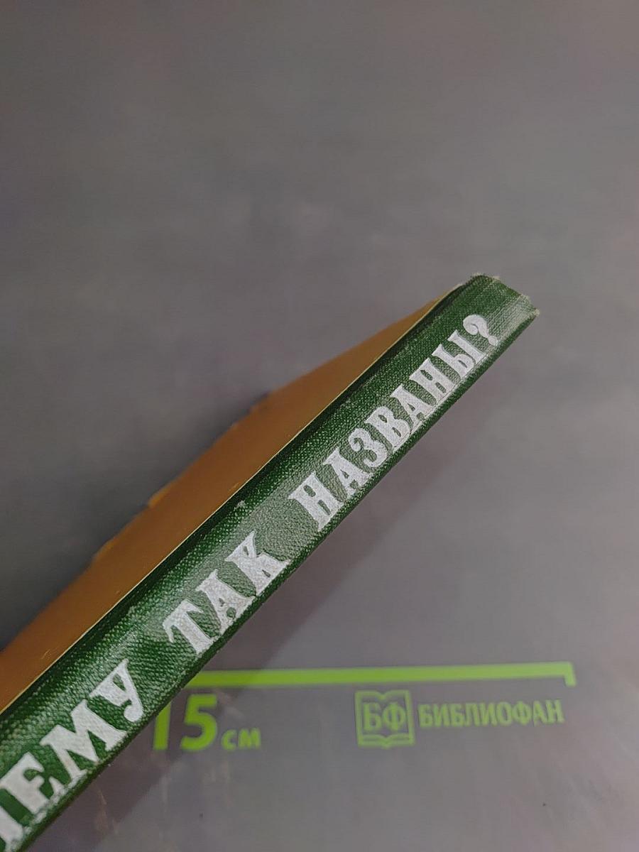 Почему так названы?