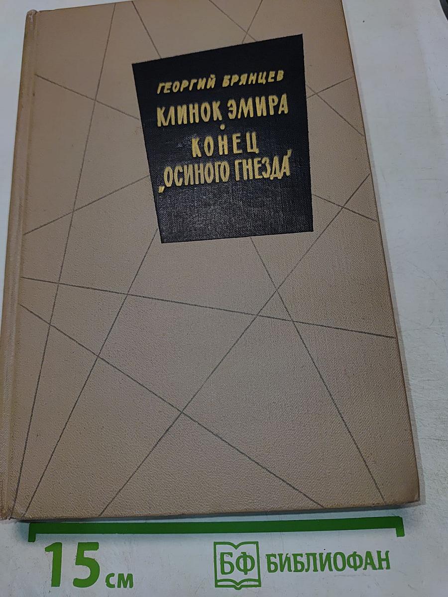 Клинок Эмира. Конец „Осиного гнезда”