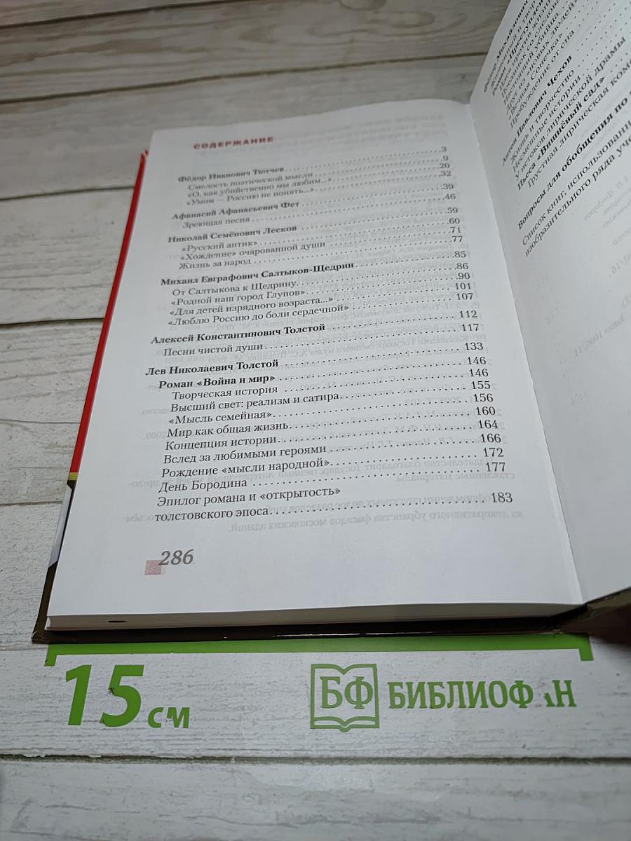 Литература 10 класс, Часть II, Базовый уровень