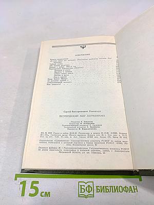 Поэтический мир Лермонтова