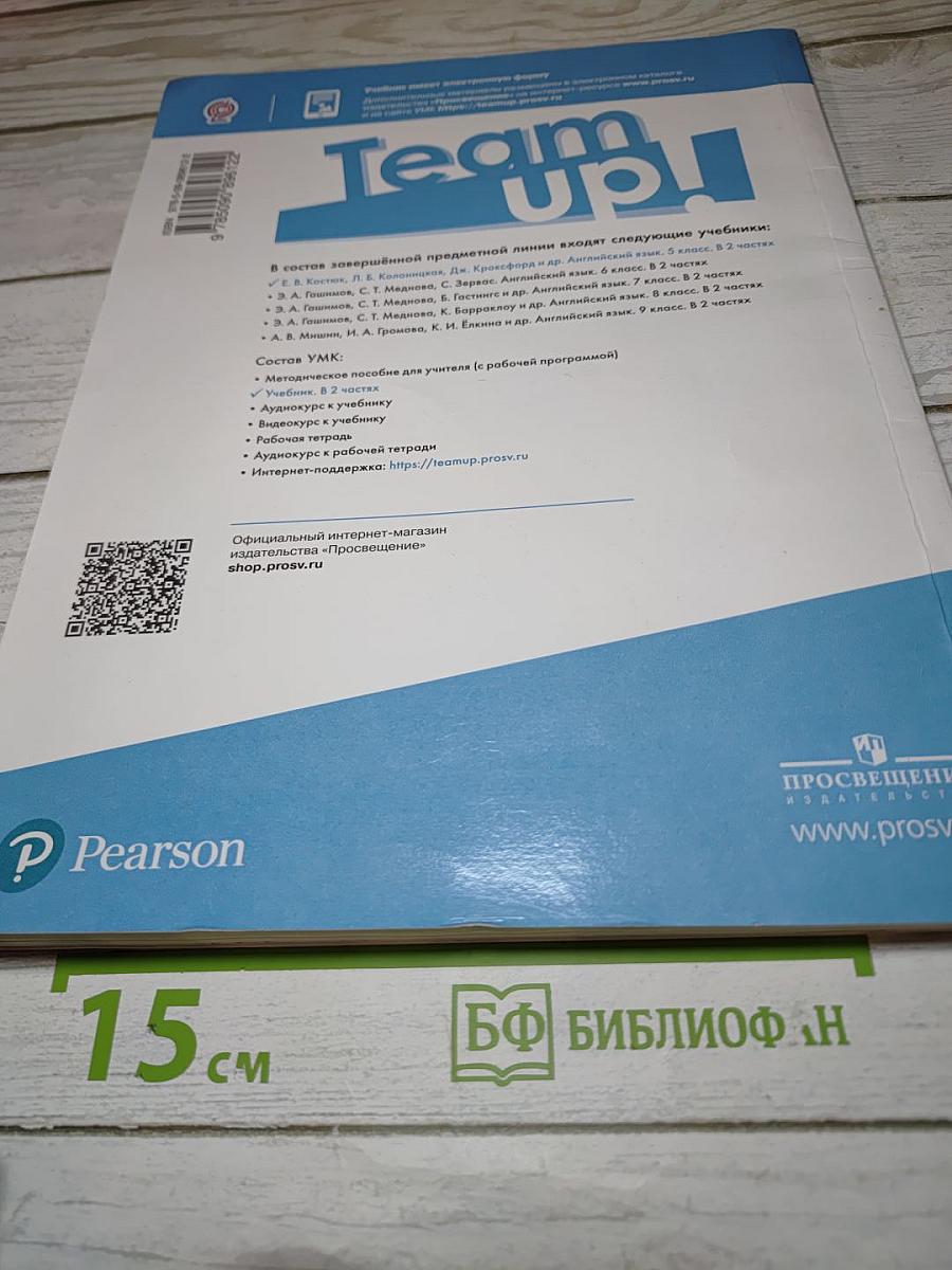 Team up! Английский язык. 5 класс. Учебник. Часть 1