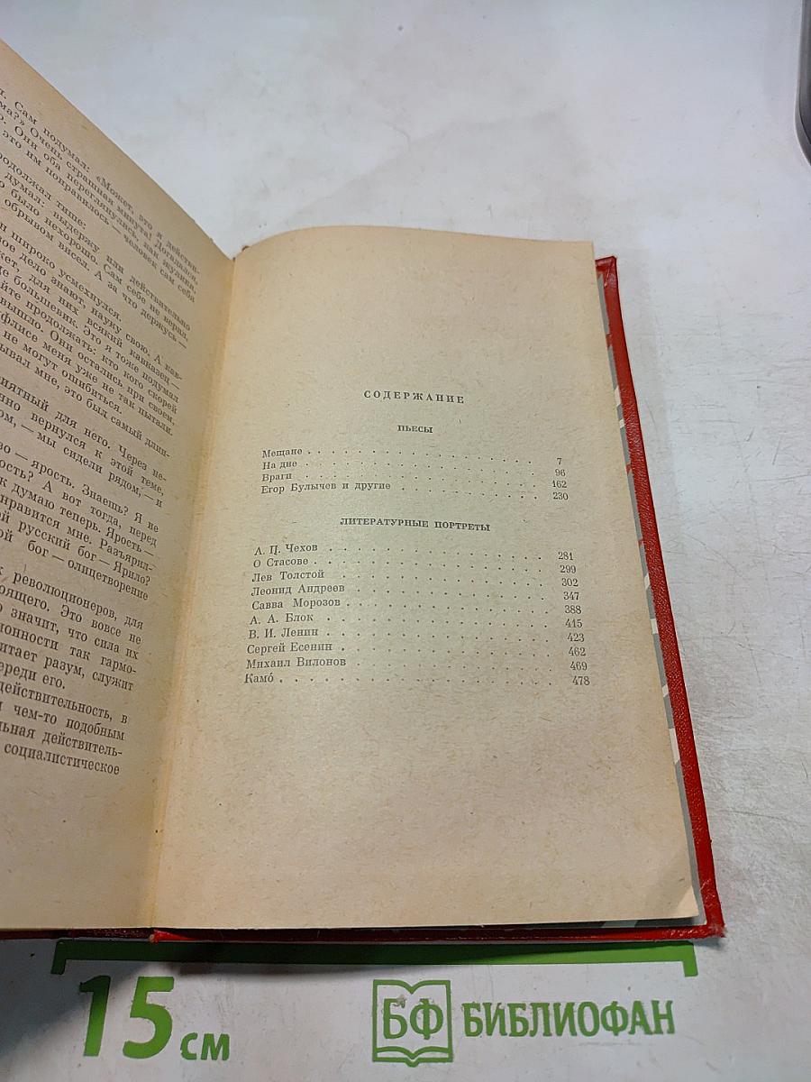 Избранные произведения. Том третий. Пьесы. Литературные портреты