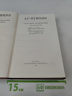 Собрание сочинений. Том четвертый. Евгений Онегин. Драматические произведения