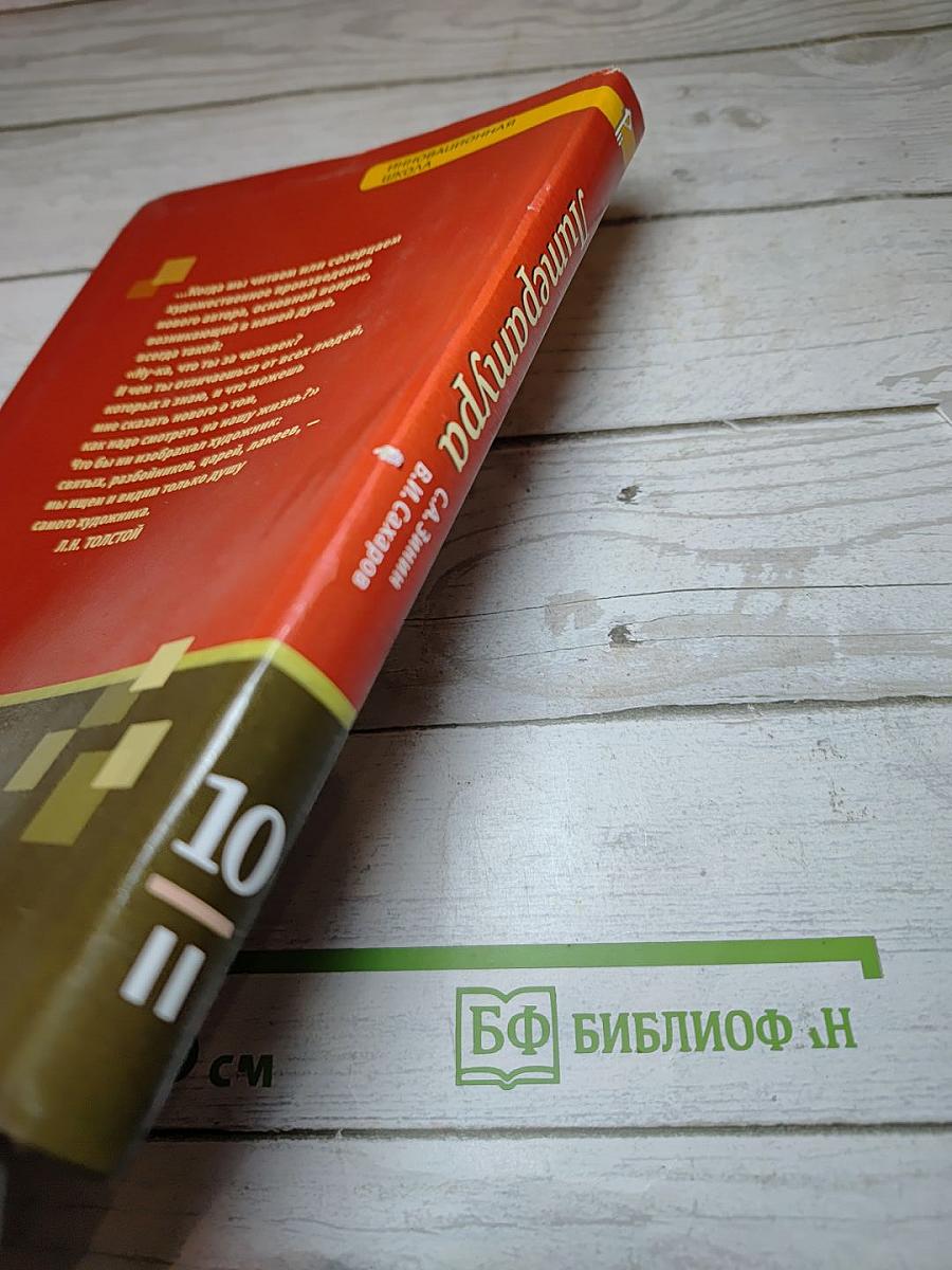 Литература. Учебник для 10 класса. Базовый уровень. В двух частях. Часть II