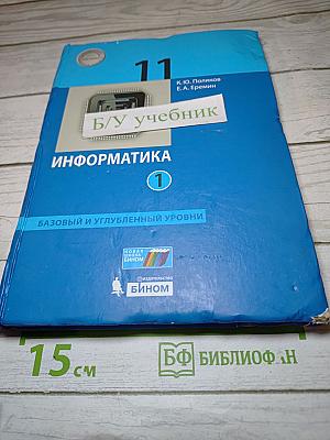 Информатика 11 класс (базовый и углубленный уровни) Часть 1