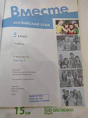 Team up! Английский язык 5 класс Учебник Часть 1