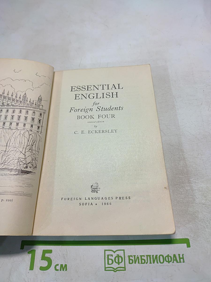 Essential English for Foreign Students Book 4