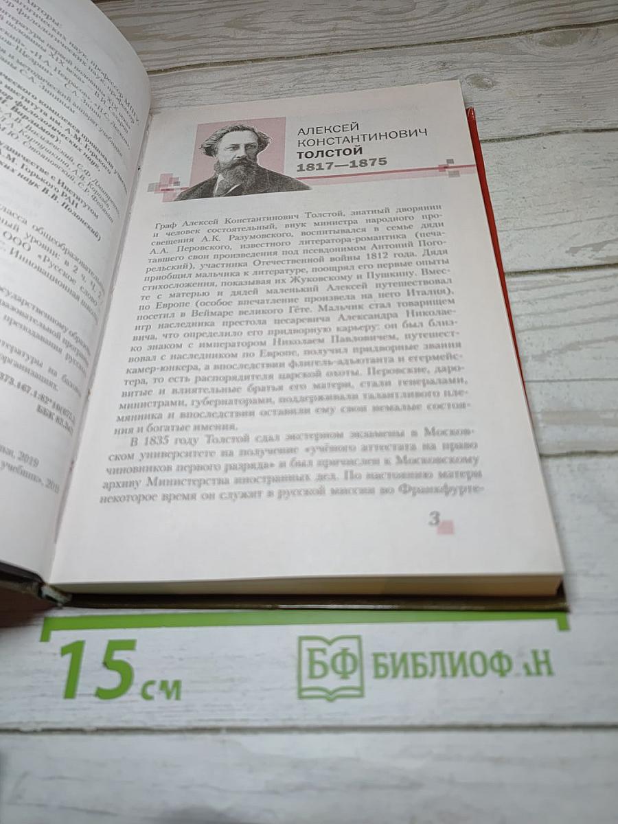 Литература, 10 класс, Часть II