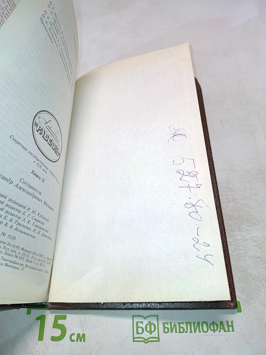 Алексеевский РАВЕЛИН: Секретная государственная тюрьма России в XIX веке. Книга II