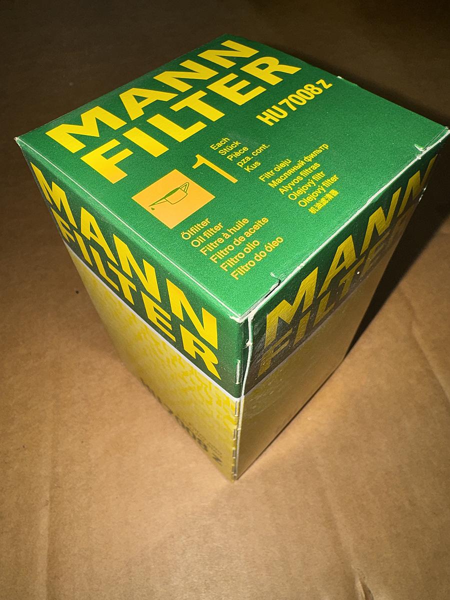 Фильтр масляный MANN-FILTER HU7008Z (Оригинальный)