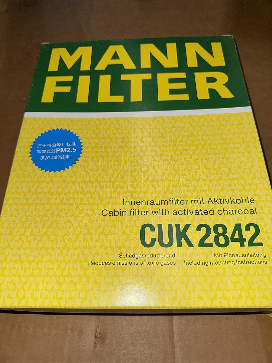 Фильтр салона JZW819653E VAG (аналог)