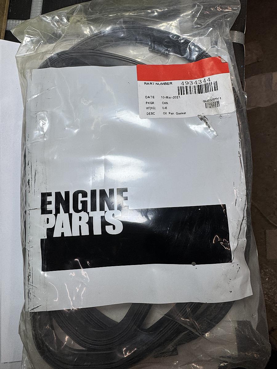 Прокладка поддона масляного Cummins 4897861 (аналог)