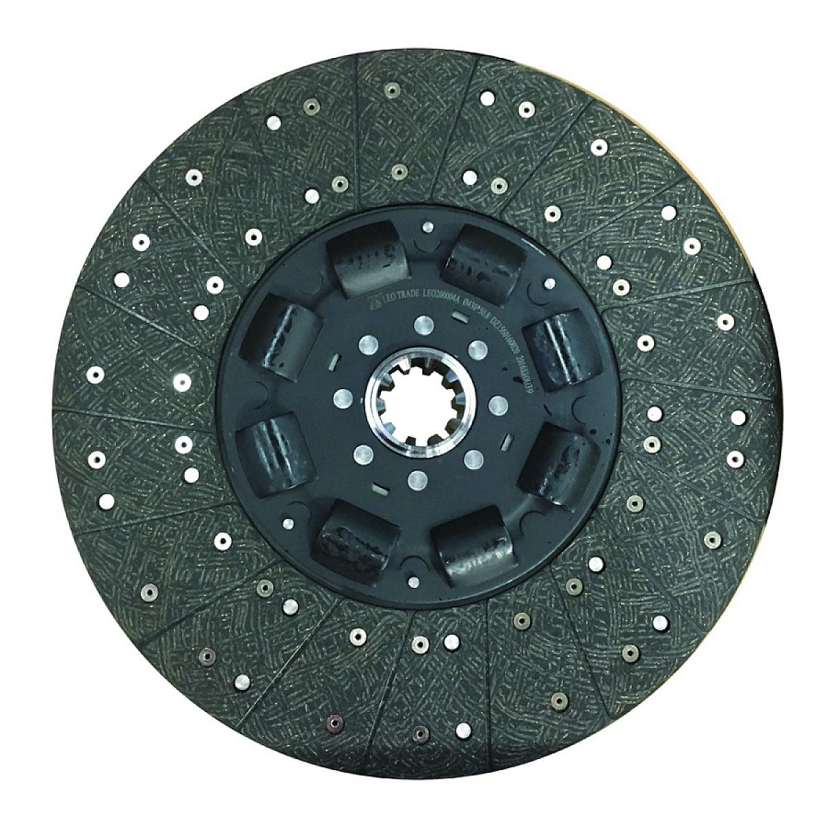 Диск сцепления D=430мм d=50,8мм (двойной демпфер) HX-300051A для Shacman, Faw (Оригинал Haulex)